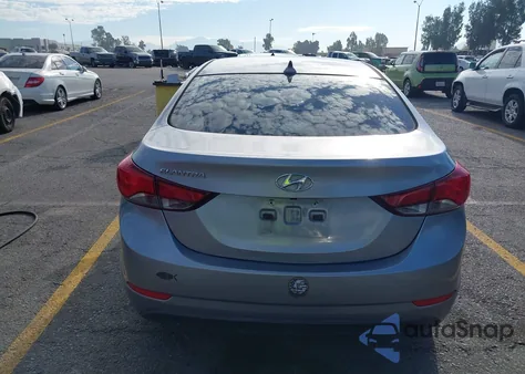 2015 Hyundai Elantra Se from USA, damaged, VIN 5NPDH4AE7FH589684